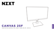 NZXT CANVAS 25F Manual De Instrucciones