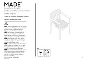 Made Zambra SETZAM004GRN-UK Instrucciones