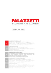 Palazzetti DISPLAY BLE Uso Y Funciones