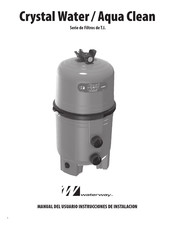 Waterway Crystal Water Manual Del Usuario