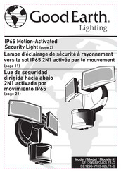 Good Earth Lighting SE1296-BP2-02LF1-G Manual De Instrucciones