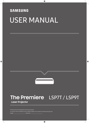 Samsung The Premiere SP-LSP7TGA Manual Del Usuario