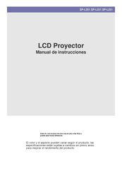 Samsung SP-L201 Manual De Instrucciones