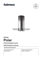 FALMEC Design FDPLR15W5SS-R Manual De Instrucciones