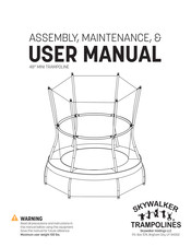 Skywalker Trampolines SBT48.4 Manual Del Usuario