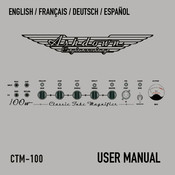 Ashdown Engineering CTM-100 Manual Del Usuario