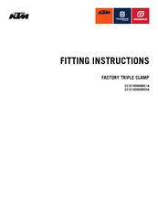 KTM 22101999088C1A Instrucciones De Montaje