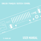 Ashdown Engineering 12-BAND 600 Manual De Instrucciones