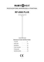 RUBY HEAT RP-2000 PLUS Manual De Instrucciones