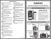 Cuisinart EM-25 Guía De Referencia Rápida