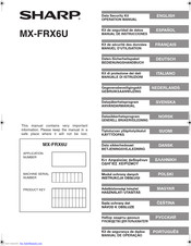 Sharp MX-FRX6U Manual De Instrucciones