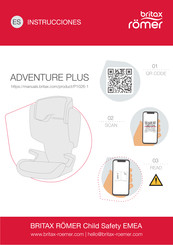 Britax Römer ADVENTURE PLUS Manual De Instrucciones