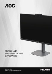 AOC 24V5CW/BK Manual Del Usuario