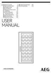 AEG AWUS040B8B Manual De Instrucciones