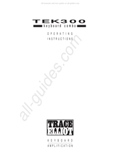 TRACE ELLIOT TEK300 Manual De Instrucciones