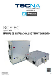 Arbonia TECNA RCE-4900Q-SW-EC Manual De Instalación, Uso Y Mantenimiento