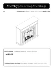 AshleyDirect FA1225459 Instrucciones De Asamblea