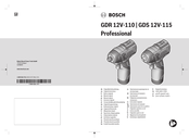 Bosch GDR 12V-110 Manual Original