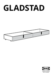 IKEA GLADSTAD Serie Manual De Instrucciones