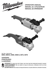 Milwaukee 6065 Manual Del Operador