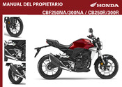 Honda CB300R Manual Del Propietário