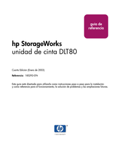 HP StorageWorks DLT80 Guía De Referencia