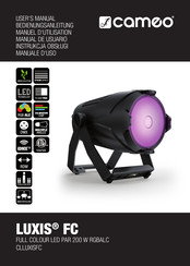 Cameo LUXIS FC Manual De Usuario