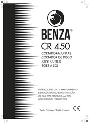 benza CR 450 Manual De Instrucciones, Uso Y Mantenimiento