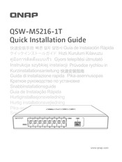 QNAP QSW-M5216-1T Guía De Instalación Rápida