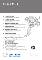 Orbitalum PS 4.5 Plus Traducción Del Manual De Instrucciones Original