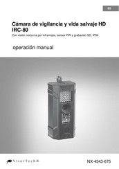 VisorTech IRC-80 Manual De Instrucciones