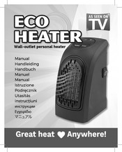 As Seen On Tv Wholesale ECO HEATER Manual