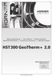 Hurner HST 300 GeoTherm+ 2.0 Manual De Instrucciones