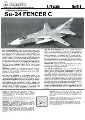 Italeri Su-24 FENCER C Manual De Instrucciones