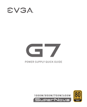 EVGA G7 750W SuperNova Guía Rápida