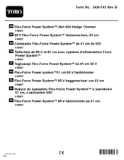 Toro Flex-Force Power System 51855T Manual Del Operador