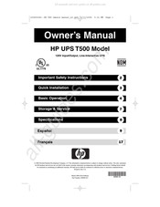 HP DesignJet T500 Manual Del Propietário