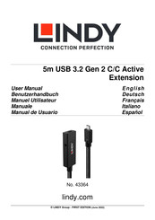 Lindy 43364 Manual Del Usuario