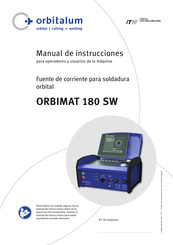 Orbitalum ORBIMAT 180 SW Manual De Instrucciones