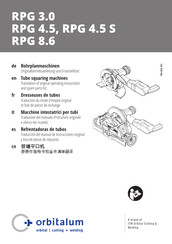 Orbitalum RPG 4.5 Traducción Del Manual De Instrucciones Original