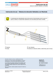 Ergoswiss 313.20033 Instruccion De Uso