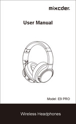 Mixcder E9 PRO Manual Del Usuario