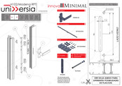 Innova MINIMAL universia H102 Instrucciones De Montaje