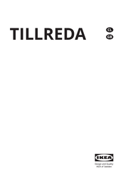 IKEA TILLREDA Manual Del Usuario
