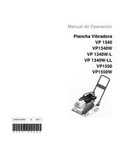 Wacker Neuson VP1550 Manual De Operación