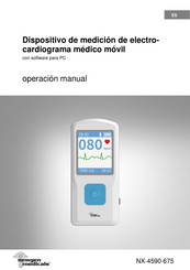 Newgen medicals NX-4590 Manual Del Operador