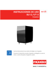 Franke FCS4053 Instrucciones De Uso