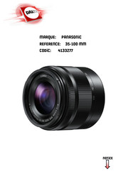 Panasonic H-FS35100 Instrucciones De Funcionamiento