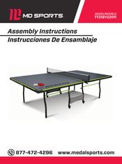 MD SPORTS TT218Y22011 Instrucciones De Ensamblaje