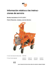 PFT 00423944 Instrucciones De Servicio